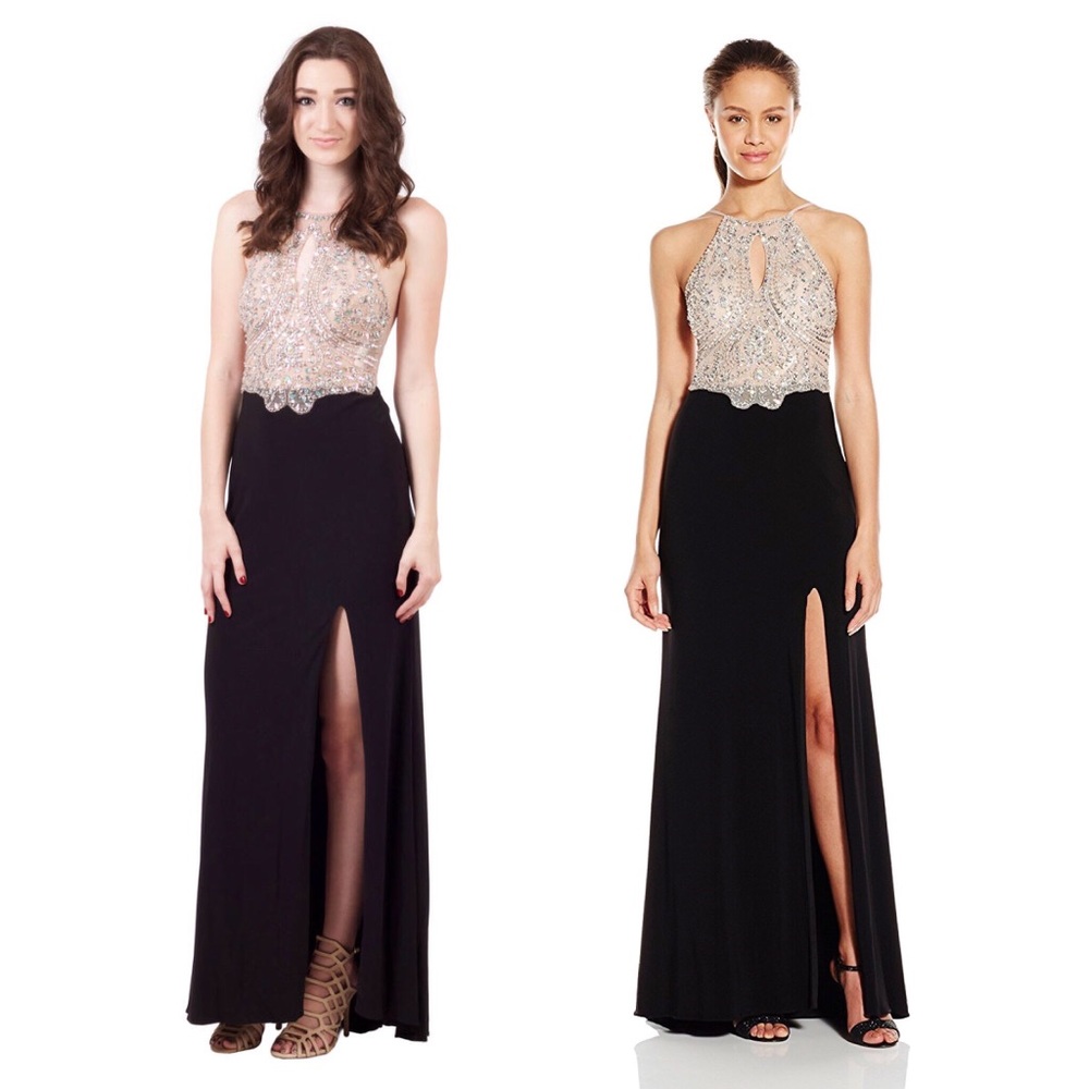 Jeweled Formal Prom Dress 💎